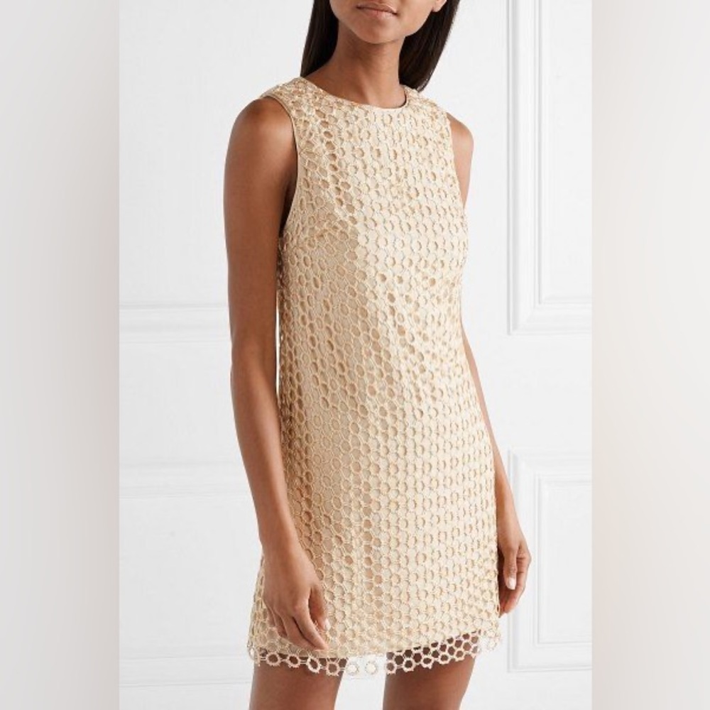 Alice and Olivia Clyde Crochet Shift Dress. New condition, no signs of wear.